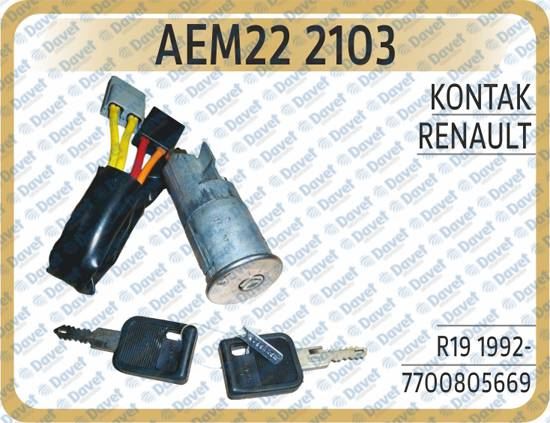 AEM 222103 Kontak R19 1992-